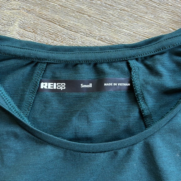 REI Dry Fit Sleeveless Tank in Pine Green - Picture 2 of 5